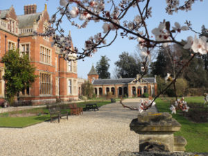 Stansted Hall in Spring